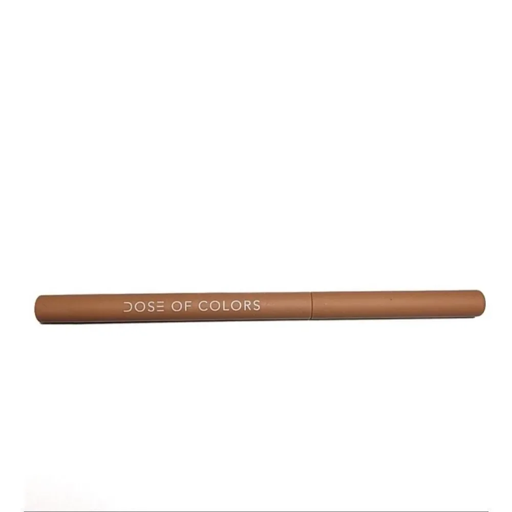 DOSE OF COLORS- NWOT -Warm Nude Long Wearing Lip Liner in 